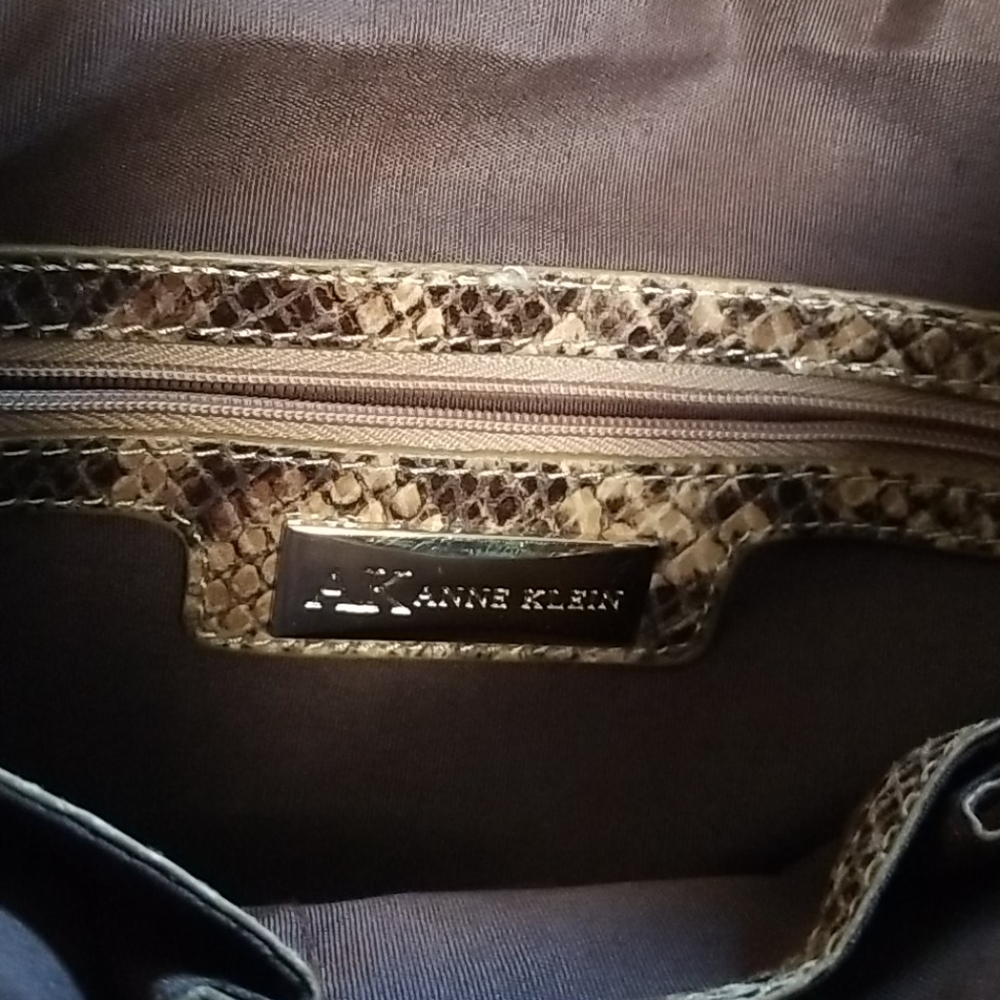 Python Hobo Shoulder Bag - image 7